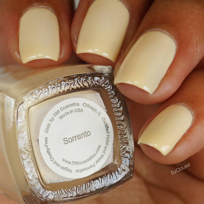 786 Cosmetics Sorrento - Breathable Nail Polish Saddle Brown