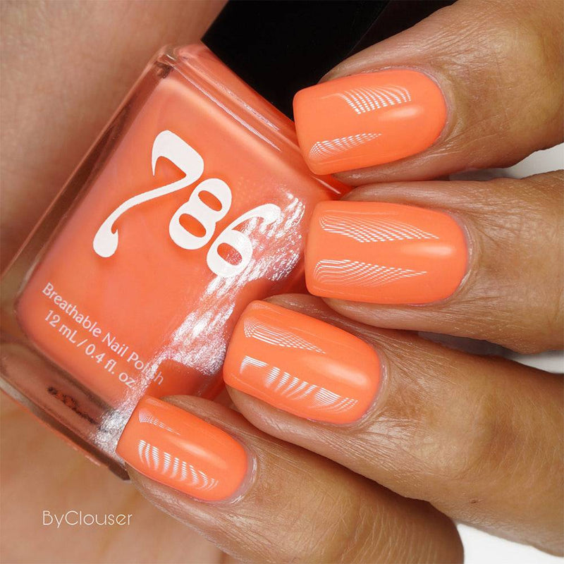 786 Cosmetics Zhangye - Breathable Nail Polish Rosy Brown