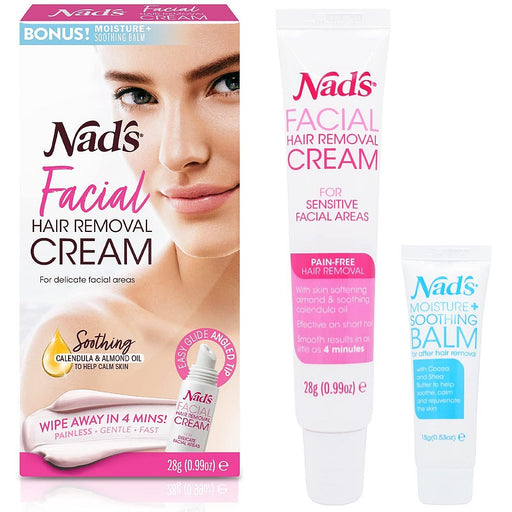 Nad's Nad's Gentle & Soothing Facial Hair Removal For Women 0.99 Oz Hair Removal