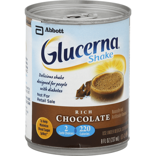Glucerna Glucerna Shake, Rich Chocolate Nutrition Drinks & Shakes Lavender