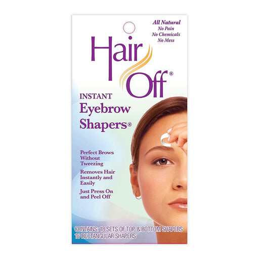 Hair Off Hair Off Eyebrow Shapers, Instant Shapers
