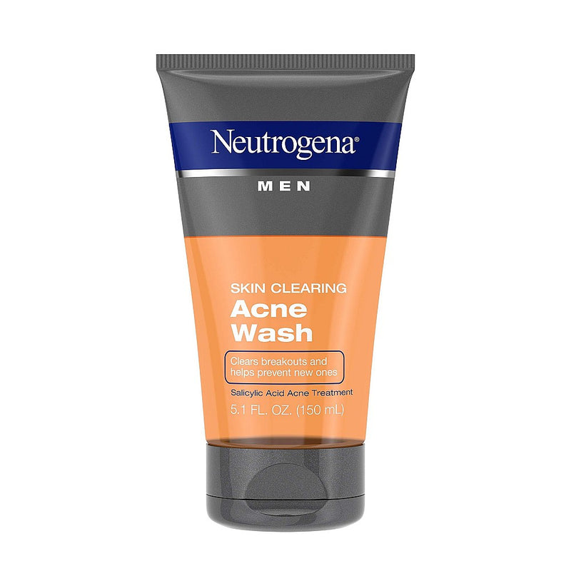 Neutrogena Neutrogena Men Skin Clearing Salicylic Acid Acne Face Wash - 5.1 Fl Oz Skin Care White Smoke