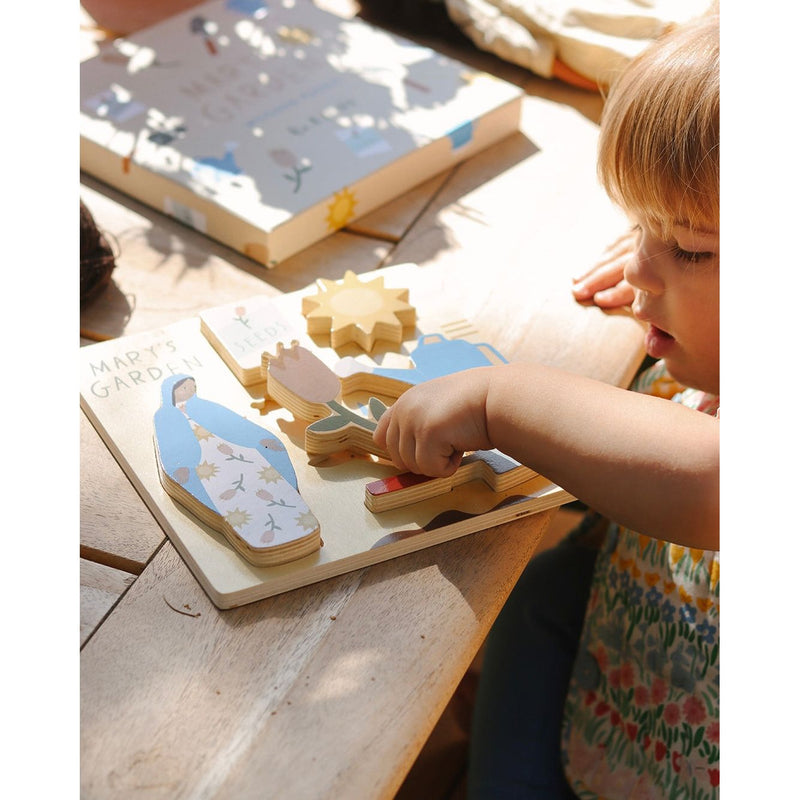 Be A Heart Good Shepherd Wooden Puzzle puzzle