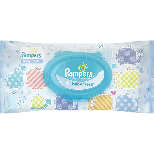 Pampers Pampers Baby Fresh Wipes 64 Ct Pack Baby & Toddler Furniture Lavender