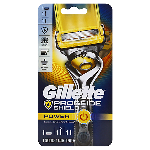 Gillette Gillette ProGlide Shield Power Men's Razor Handle + 1 Blade Refill Razors & Razor Blades
