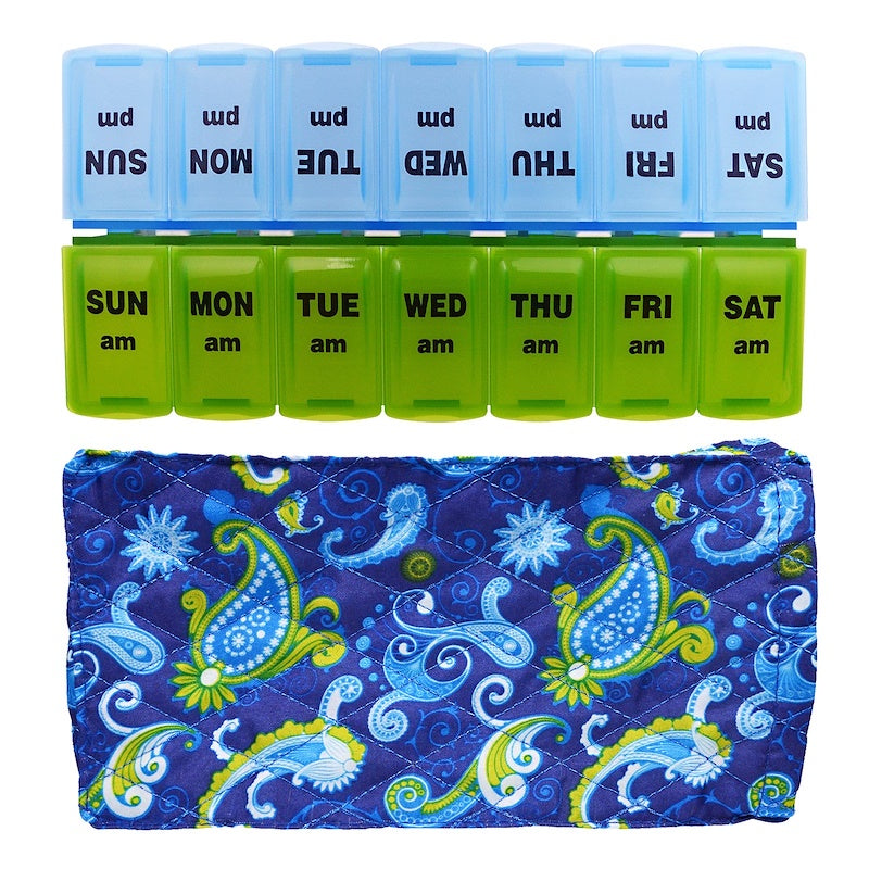 Apex Apex Pill Organizer With Decorative Sleeve Am/Pm Health Care