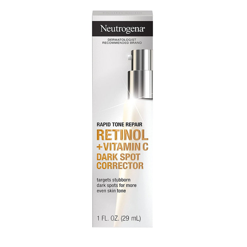Neutrogena Neutrogena Rapid Tone Repair Retinol + Vitamin C Dark Spot Corrector Face Serum - 1 Oz Health & Beauty