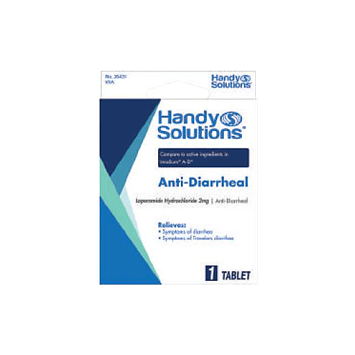 0 Handy Solutions Anti-Diarrheal  2Mg Tablets 6 X 1 Ct Personal Care