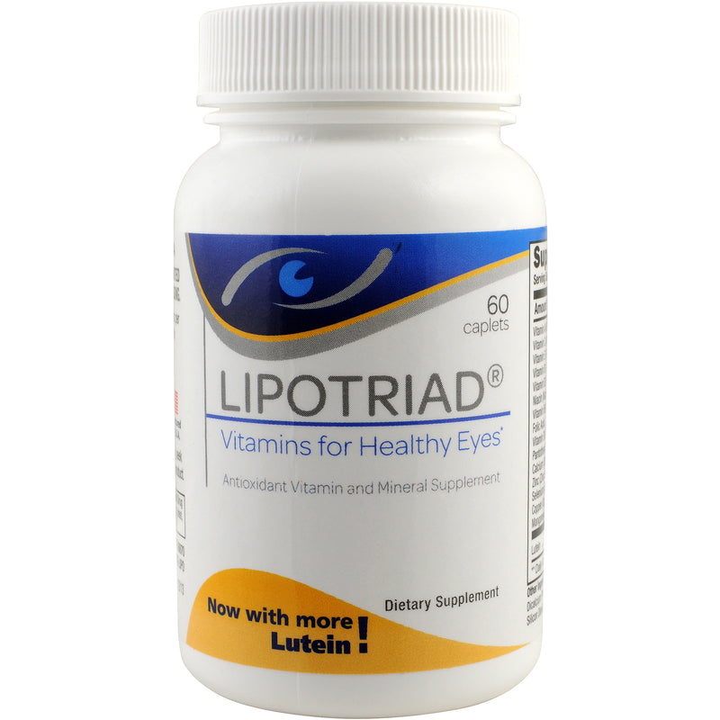 Lipotriad Lipotriad Vitamins For Healthy Eyes Coated Caplets - 60ct Vitamins & Supplements White Smoke