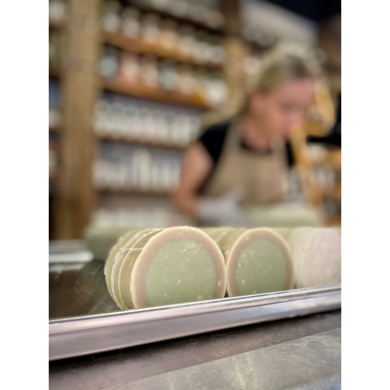 MION Artisan Soap Co. Shampoo Bar | Peppermint & Lavender | Apple Cider Vinegar | for oily hair