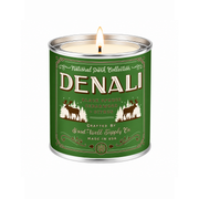 Good & Well Supply Co Denali National Park Candle Candles Dark Olive Green Half Pint / 8oz / Cotton Wick,Pint / 14oz / Cotton Wick