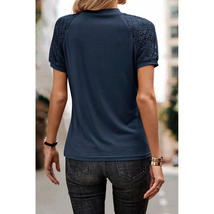 Round Neck Short Sleeve T-Shirt