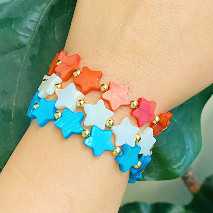 Shelly Star Stretch Bracelet