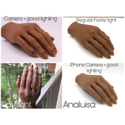 Red Iguana LLC Set of Two 2.0 Half Silicone Practice Hands (Left and Right) 2.0 Hand