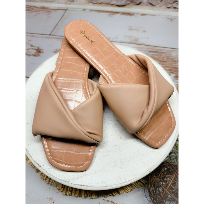 Tiffany Super Soft Sandal in Tan