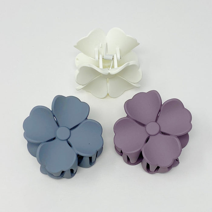 Hibiscus Petals Hair Claw Set Of 3