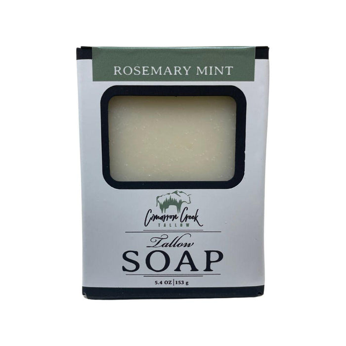 Rosemary Mint Grass-Fed Beef Tallow Soap