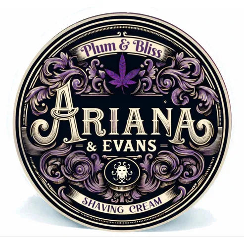 Ariana & Evans Ariana & Evans Plum & Bliss Collection Shaving Set