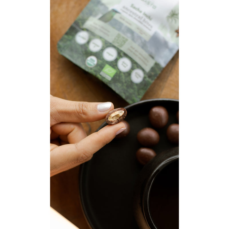 Ancestral Organics Dark Chocolate covered Sacha Inchi