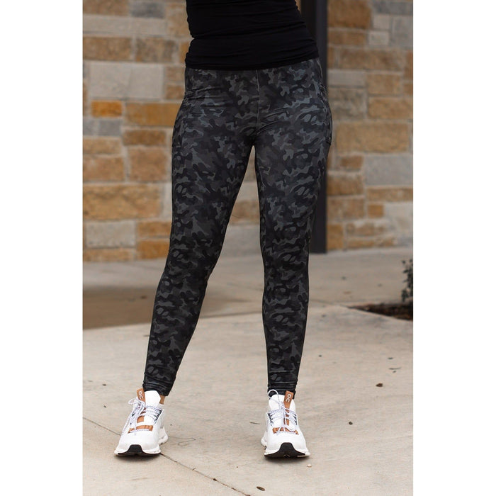 Ready to Ship | Army Camo FULL Length Leggings -  - Luxe Leggings by Julia Rose®