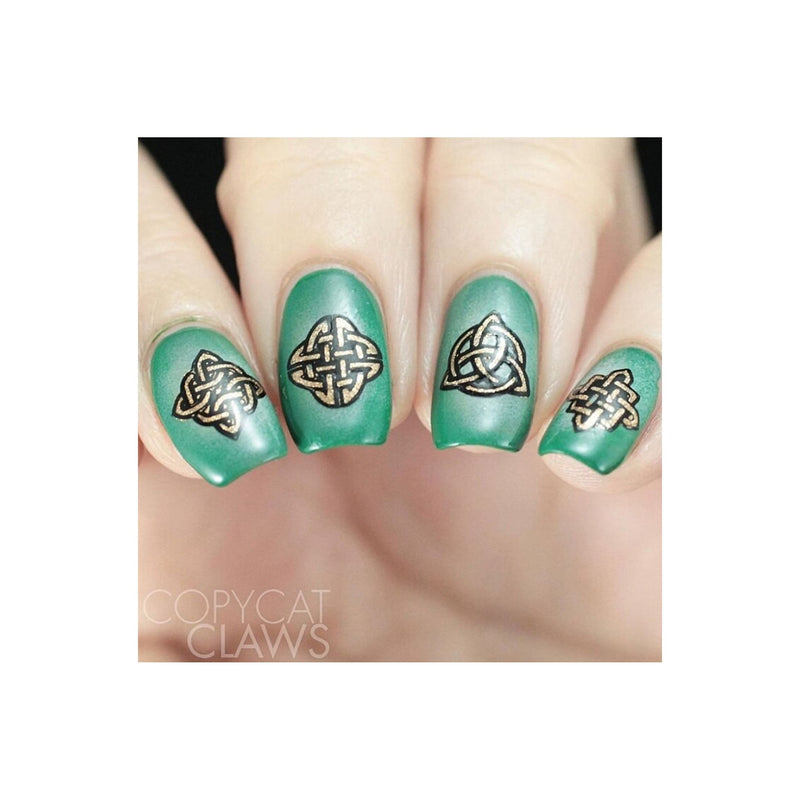 UberChic Beauty St Patrick's Day-02 Stamping Plate
