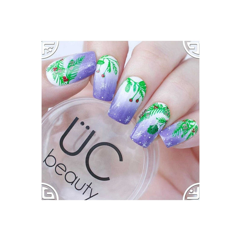UberChic Beauty Happy Christmas, (Christmas-04) Stamping Plate