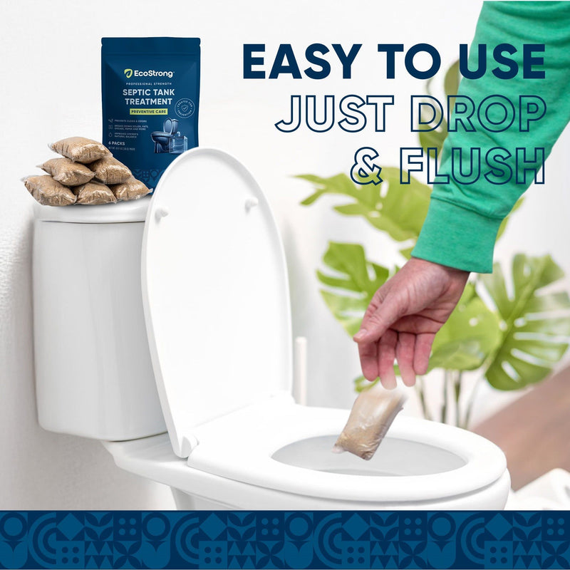 EcoStrong Septic Tank Treatment Packs Drain & Septic > Septic System Maintenance