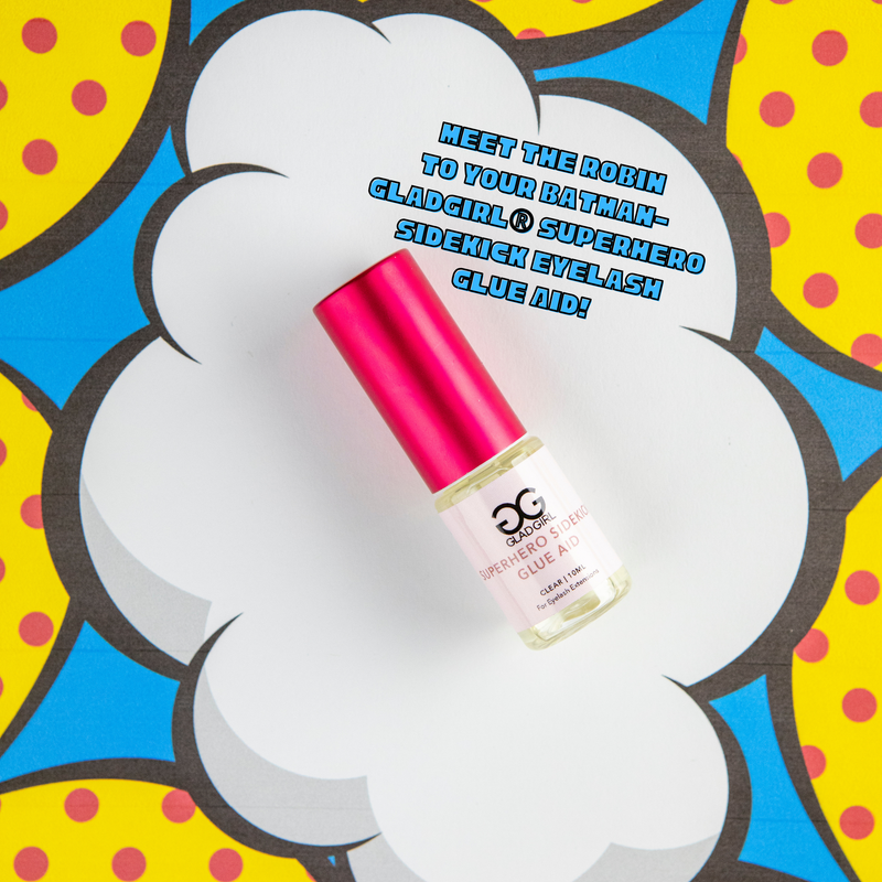 GladGirl Superhero Sidekick - Eyelash Glue Aid Glue & Remover