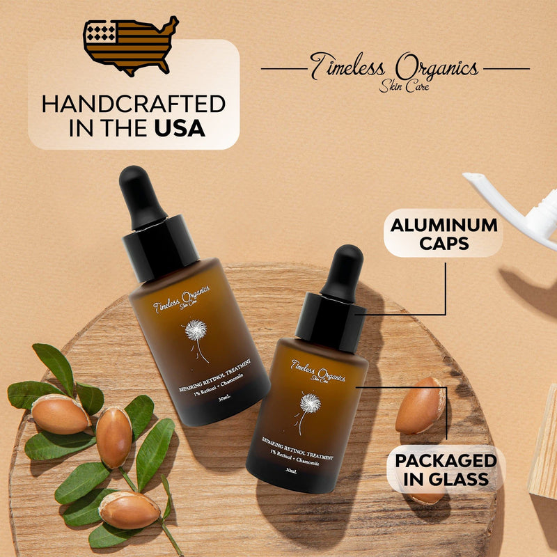 Timeless Organics Skin Care Repairing Retinol Treatment Serum