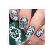 UberChic Beauty Fabulous Feathers Stamping Plate