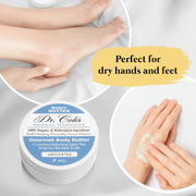 COLEHERBALS 33 - Dr. Cole's Gourmet Body Butter - Unscented Herbal