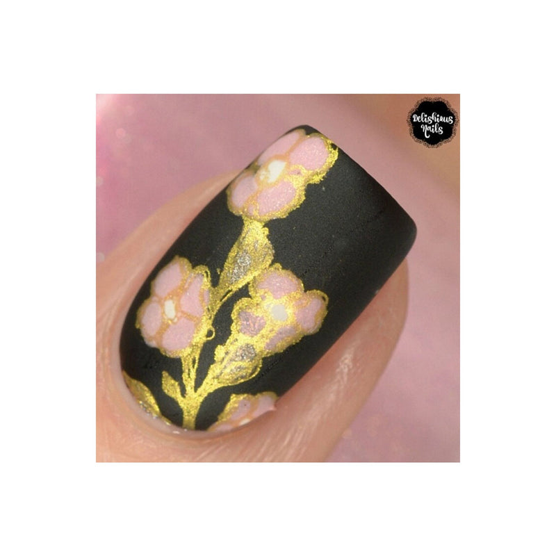 UberChic Beauty Secret Garden-01 Stamping Plate