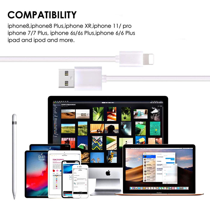 Top-Up 2-in-1 Cable for Apple Pencil Charging Adapter