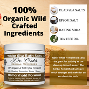 COLEHERBALS 03 - Dr. Cole's Hemorrhoid Salts White Herbal