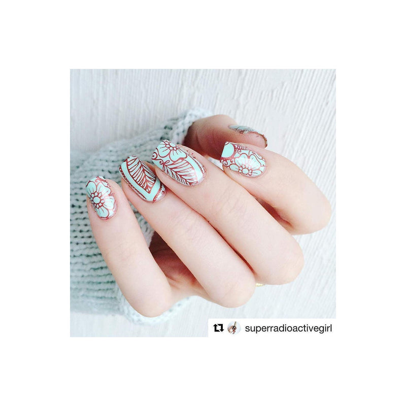 UberChic Beauty Mandala Love Stamping Plate