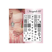 UberChic Beauty Fairytale-02 Stamping Plate