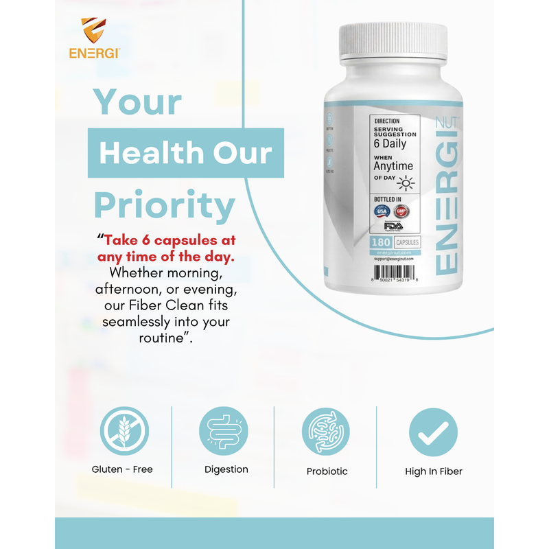 Energi Nutrition Fiber Clean Supplement