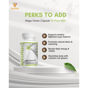 Energi Nutrition Mega Green Caps Supplement