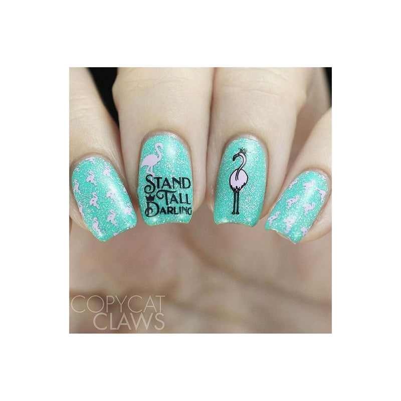 UberChic Beauty Beach Please Stamping Plate