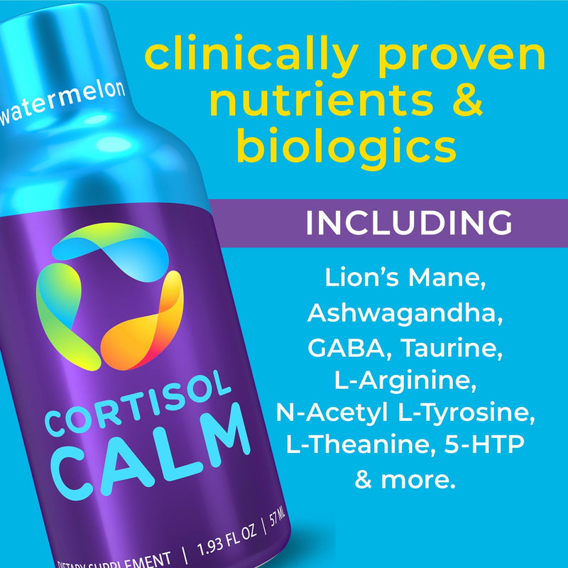 Results RNA Cortisol Calm Advanced Anxiety Relief Deep Sky Blue 3-pack,6-pack,12-pack