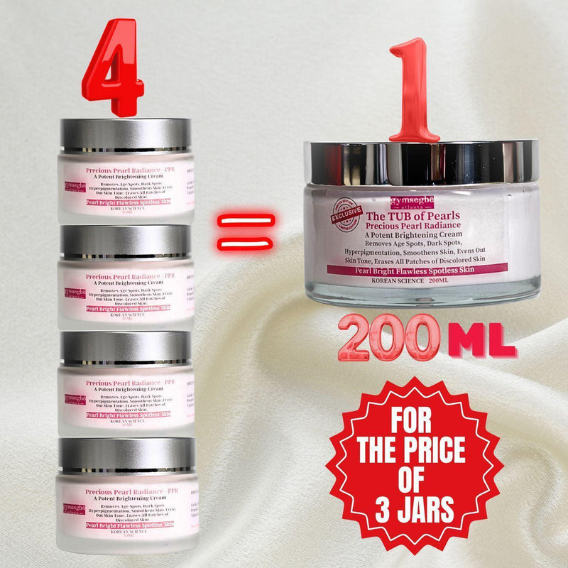 gymsegbë The Tub Of Pearls Precious Pearl Radiance  Brightening Cream Anti-Aging, Dark Spots, Hyperpigmentation