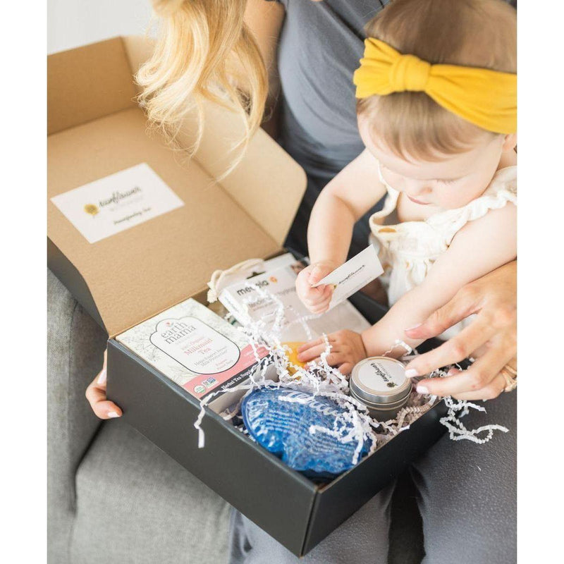 Sunflower Motherhood Breastfeeding Box Postpartum Gift