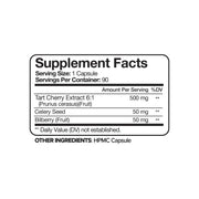 Nutrivein Nutrivein Premium Tart Cherry Capsules 3000mg - 90 Capsules VI-AGZV-6330