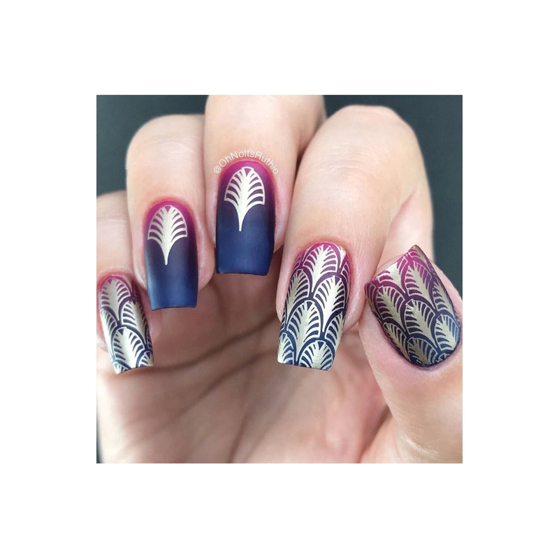 UberChic Beauty Art Deco Chic Stamping Plate