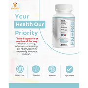 Energi Nutrition Fiber Clean Supplement White Smoke