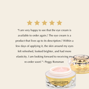 EpiLynx Sunrise Nourishing & Firming Eye Rescue Cream – Radiant Glow (Vegan, Gluten-Free, Sensitive-Skin Safe)