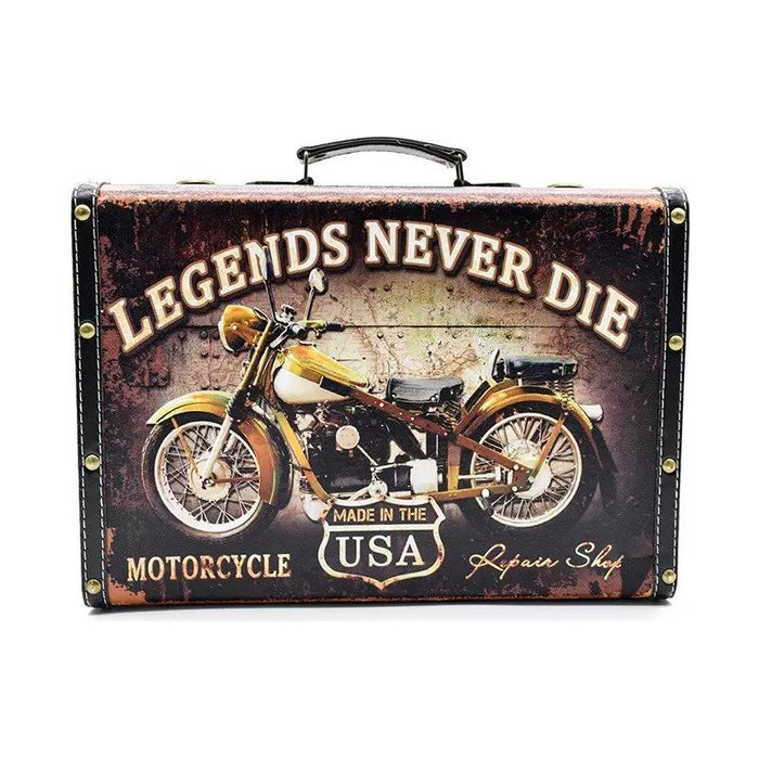 Vintage Design Professional Barber Case (Legends Never Die)