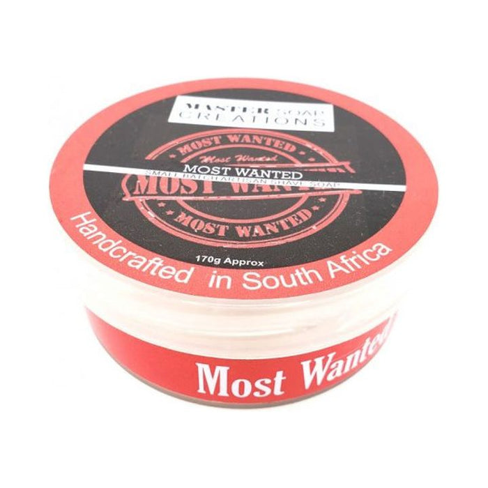 Master Soap Creations  Most Wanted Shave Soap 6 Oz