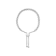Bids.com 14K White Gold 6.00 Cttw Diamond 4â€-10â€ Adjustable Bolo Tennis Bracelet (I-J Color, I1-I2 Clarity) Bracelets