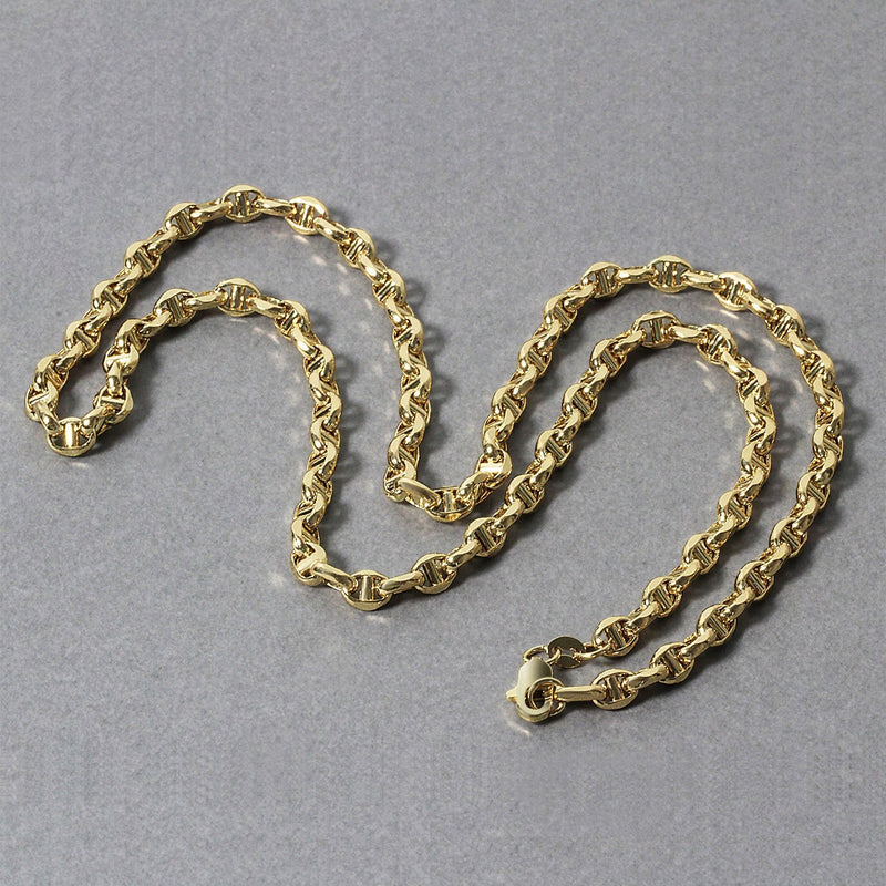 Bids.com 4.5mm 14k Yellow Gold Anchor Chain Necklaces